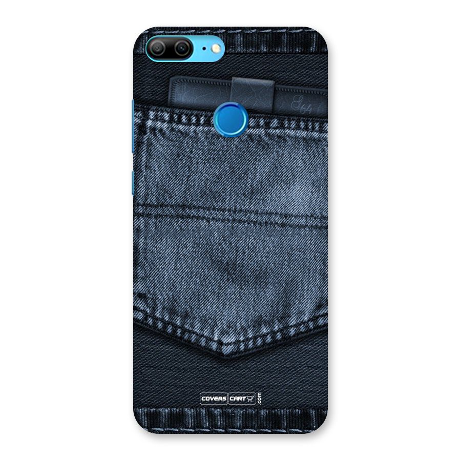 Blue Denim Back Case for Honor 9 Lite
