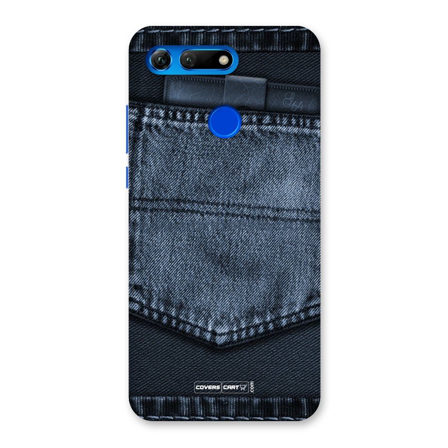 Blue Denim Back Case for Honor View 20