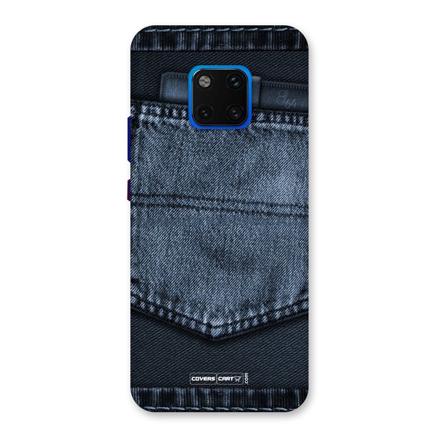 Blue Denim Back Case for Huawei Mate 20 Pro