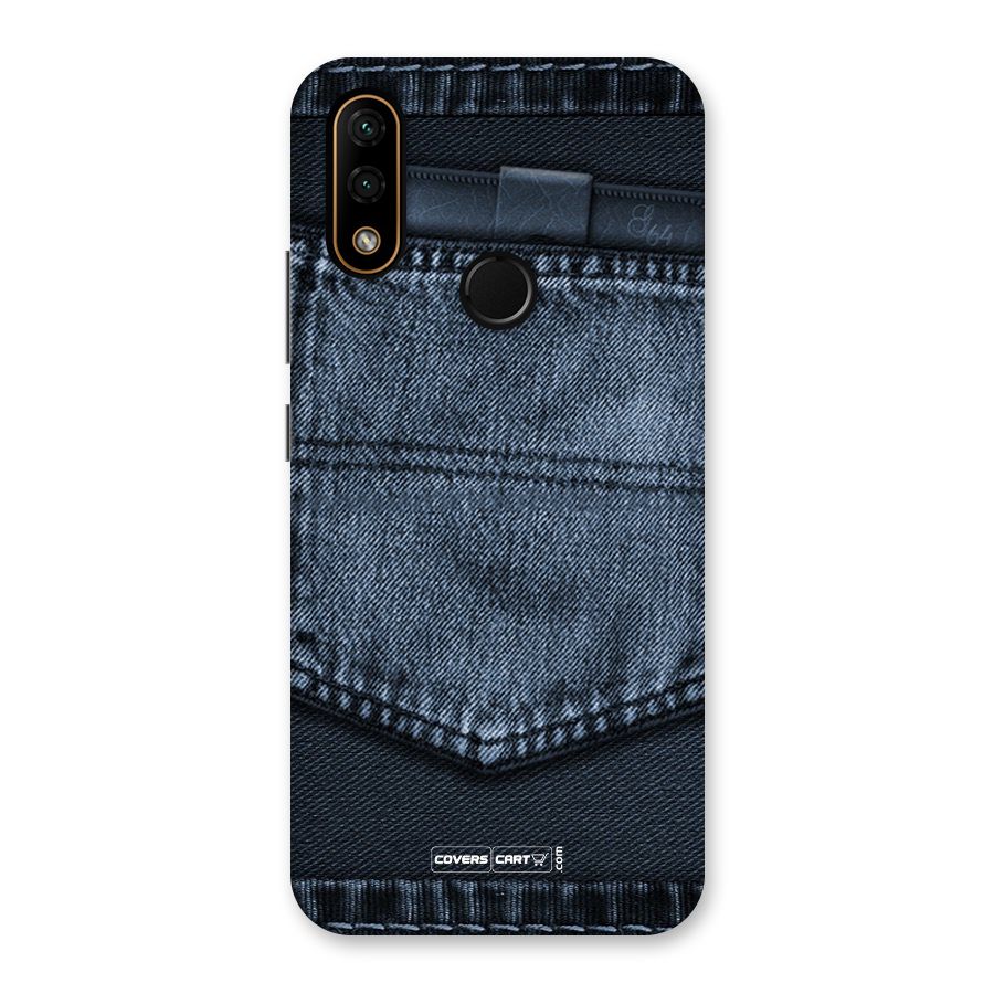 Blue Denim Back Case for Lenovo A6 Note