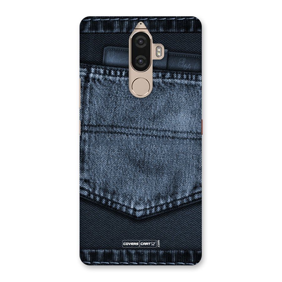 Blue Denim Back Case for Lenovo K8 Note