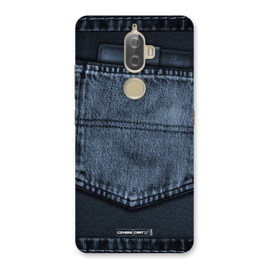 Blue Denim Back Case for Lenovo K8 Plus