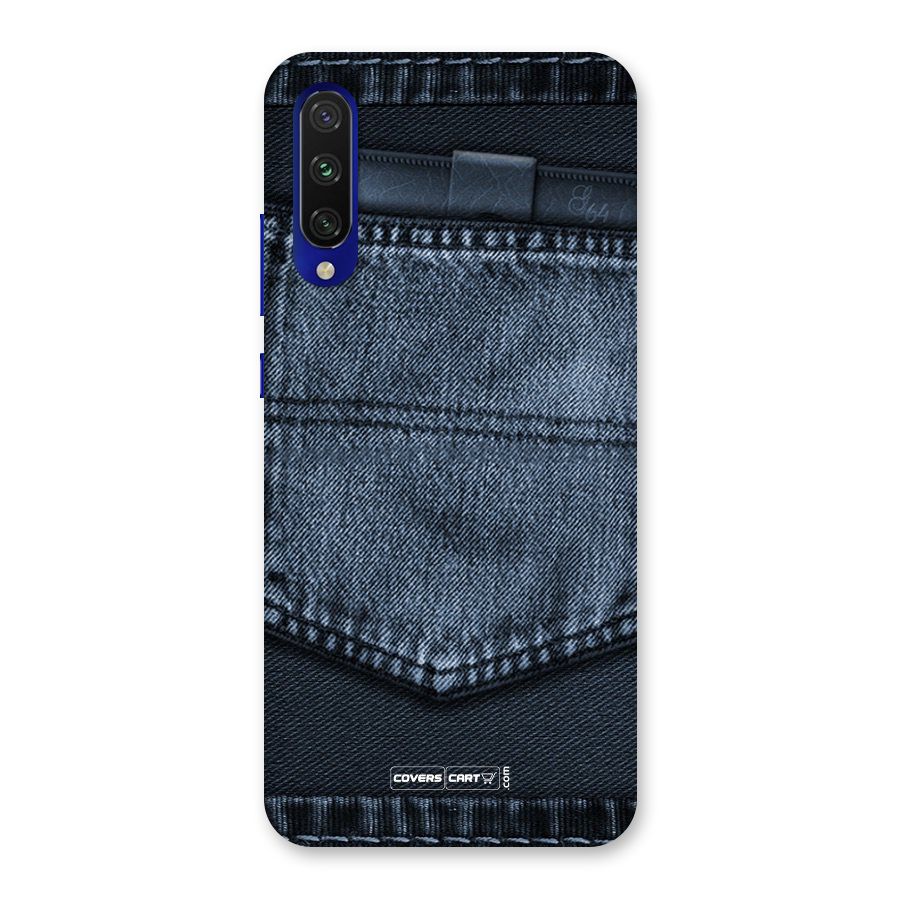 Blue Denim Back Case for Mi A3