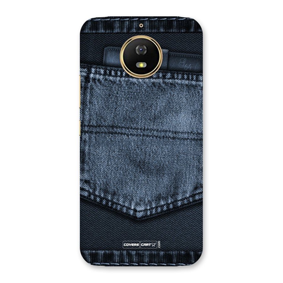 Blue Denim Back Case for Moto G5s