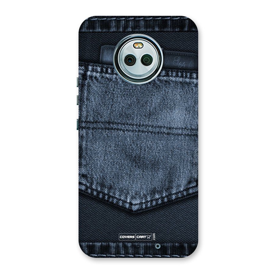 Blue Denim Back Case for Moto X4
