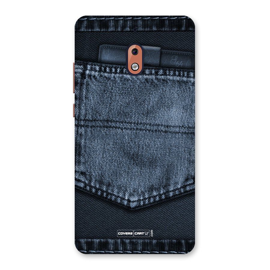 Blue Denim Back Case for Nokia 2.1