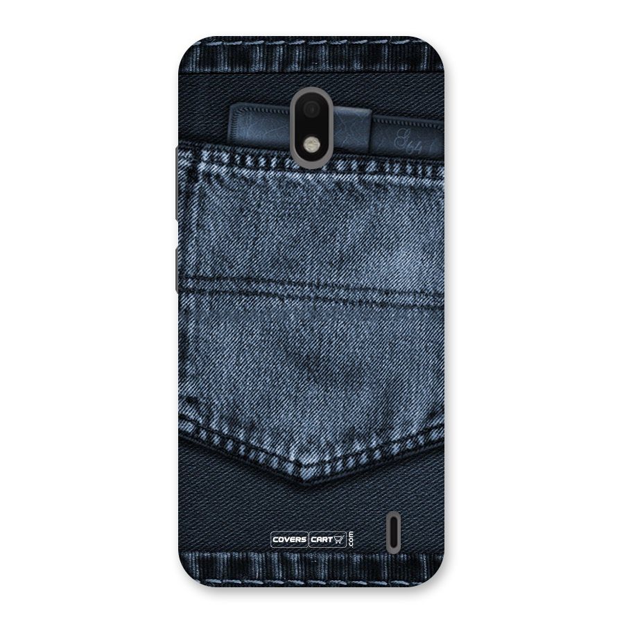 Blue Denim Back Case for Nokia 2.2