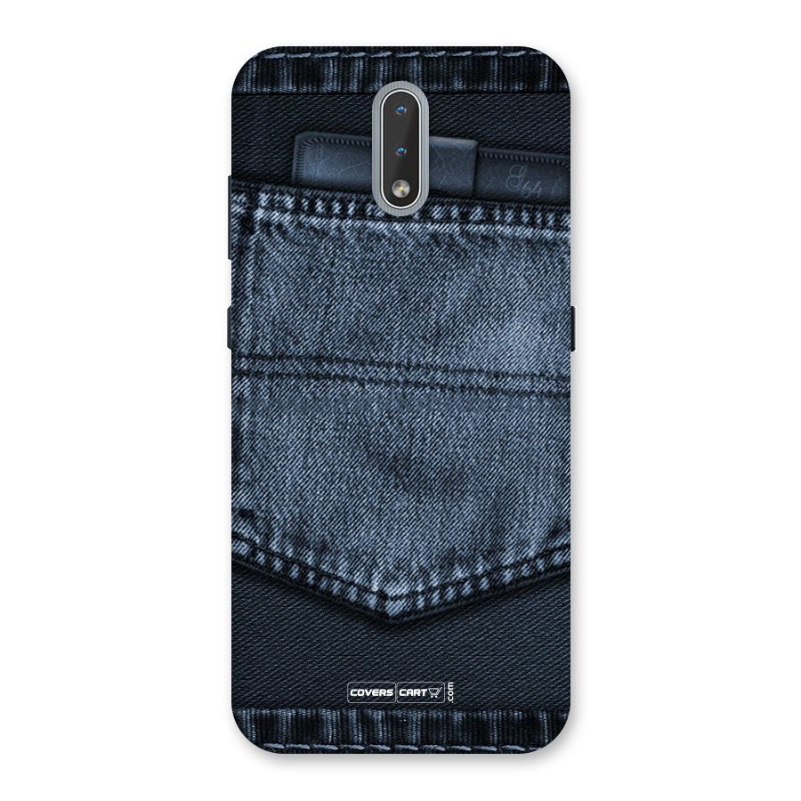 Blue Denim Back Case for Nokia 2.3
