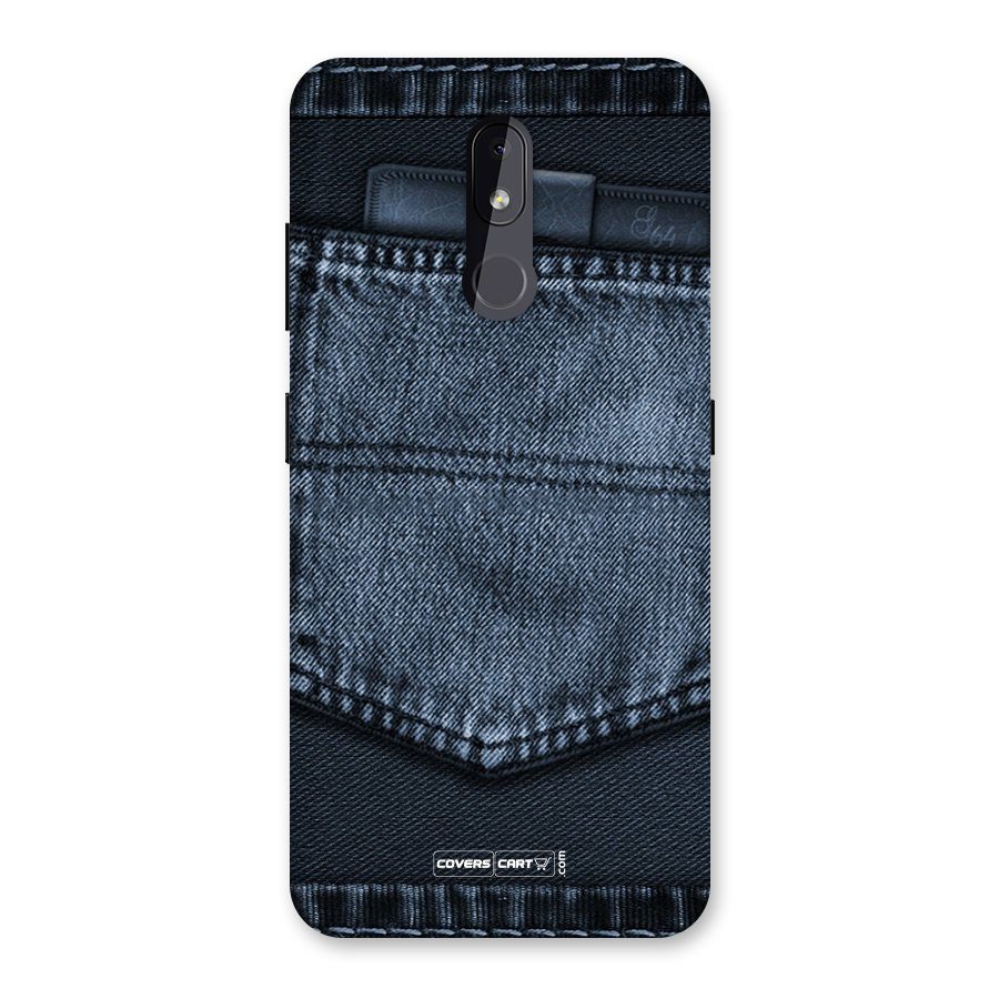 Blue Denim Back Case for Nokia 3.2