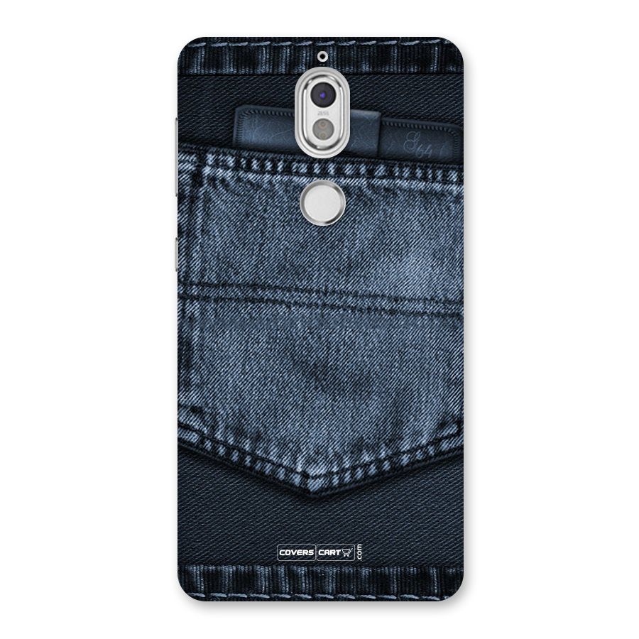 Blue Denim Back Case for Nokia 7