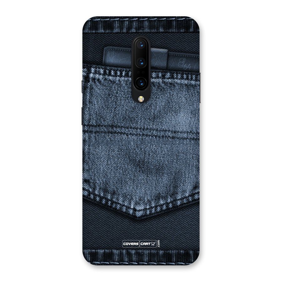 Blue Denim Back Case for OnePlus 7 Pro