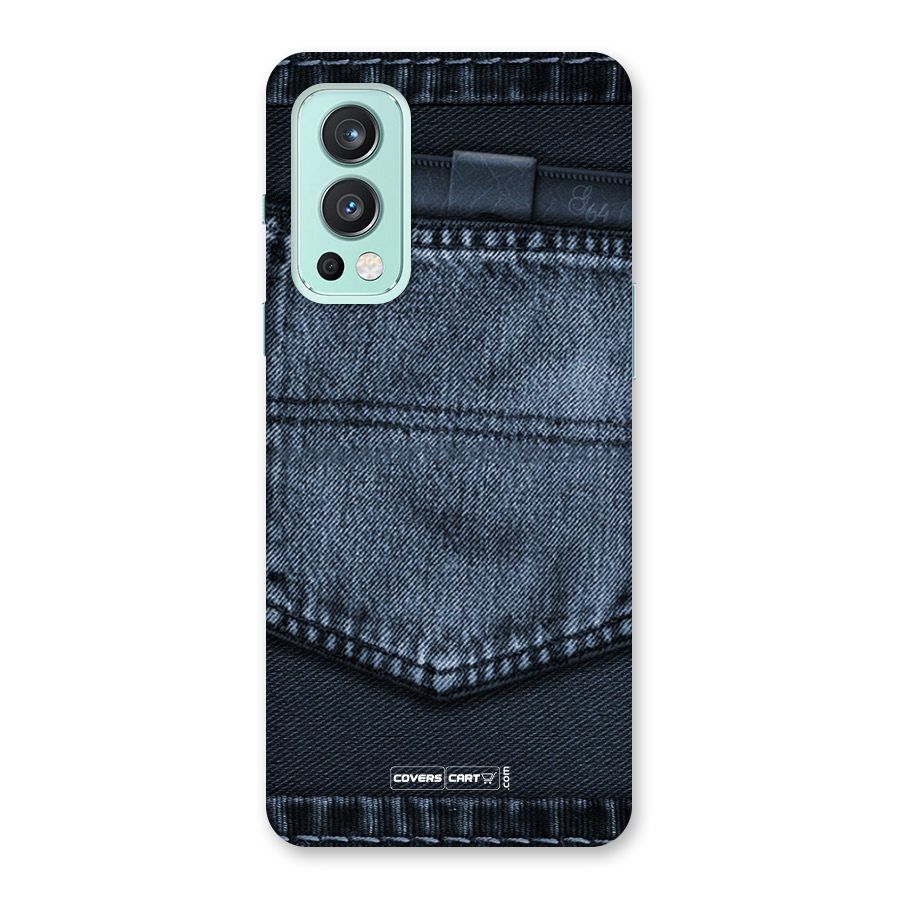 Blue Denim Back Case for OnePlus Nord 2 5G