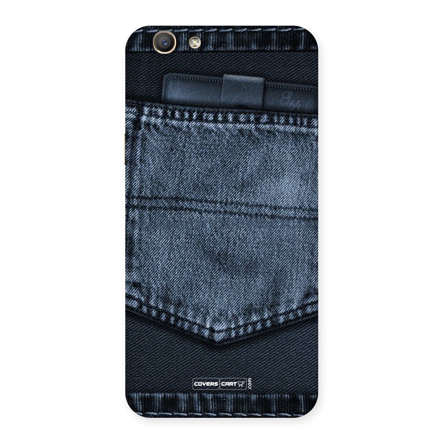 Blue Denim Back Case for Oppo A59