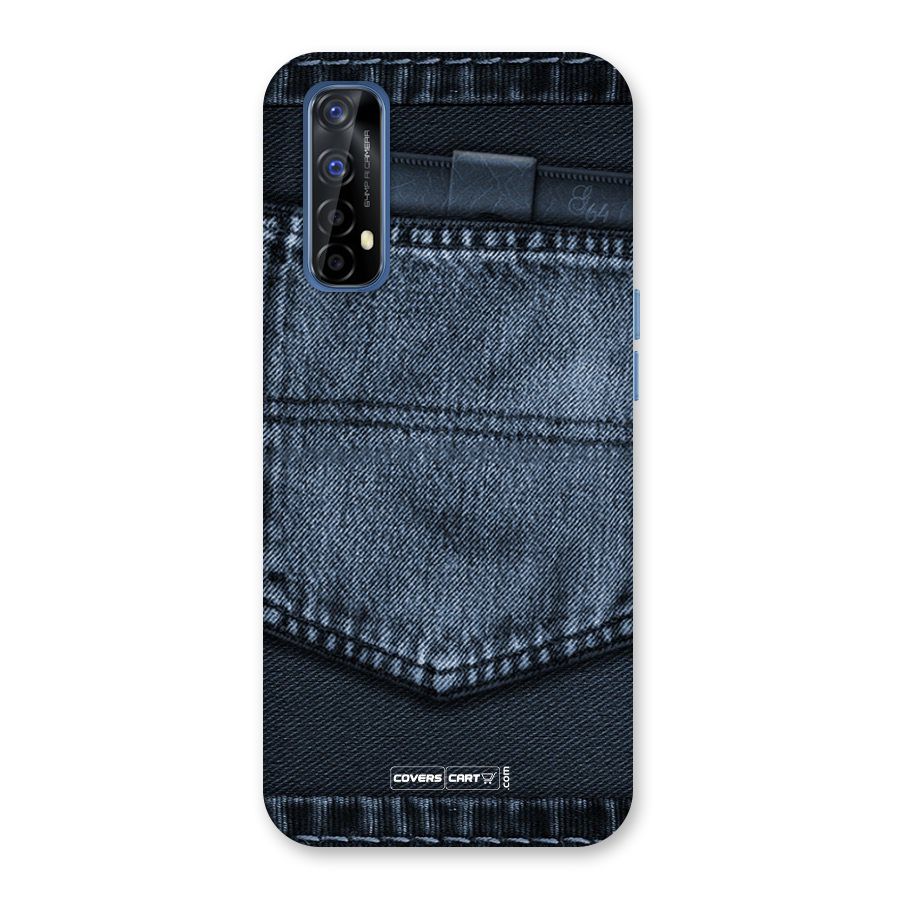 Blue Denim Back Case for Realme 7