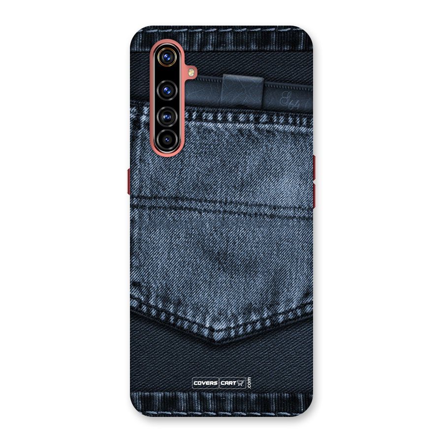 Blue Denim Back Case for Realme X50 Pro