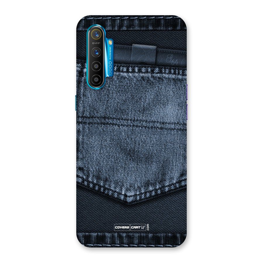 Blue Denim Back Case for Realme XT