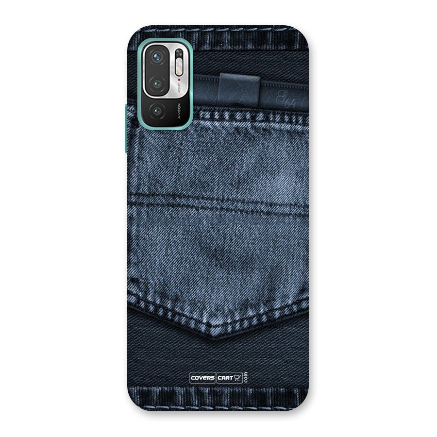 Blue Denim Back Case for Redmi Note 10T 5G