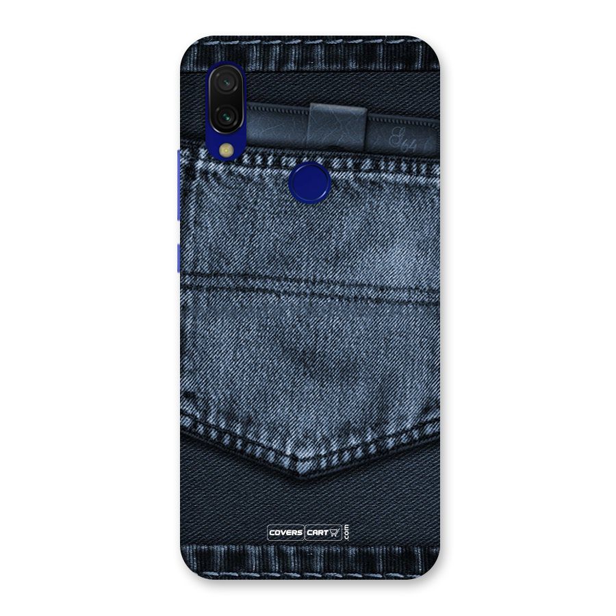 Blue Denim Back Case for Redmi Y3