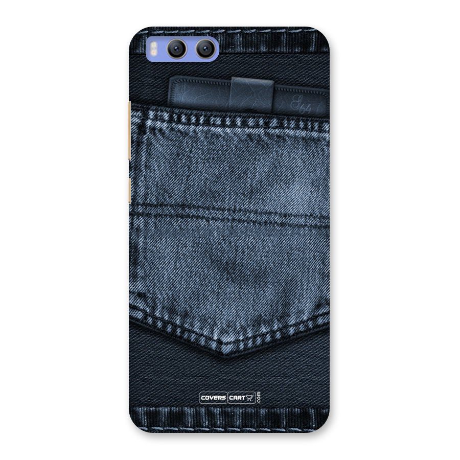 Blue Denim Back Case for Xiaomi Mi 6