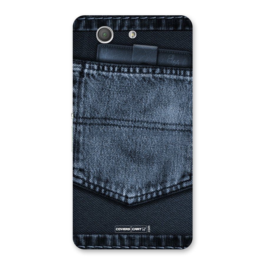 Blue Denim Back Case for Xperia Z3 Compact