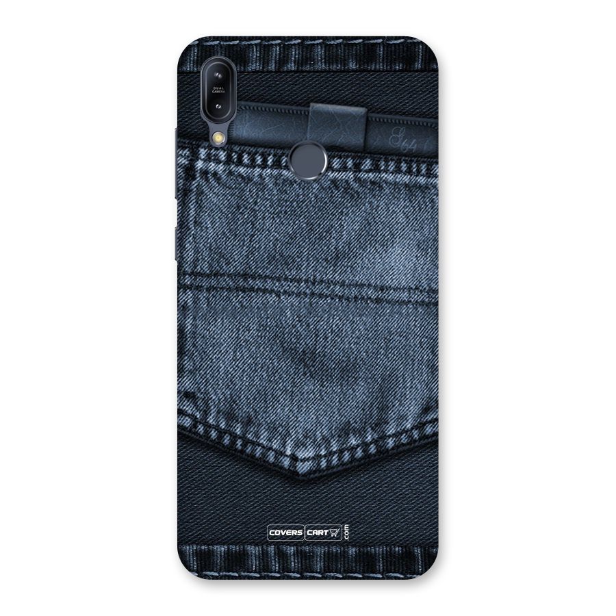 Blue Denim Back Case for Zenfone Max M2