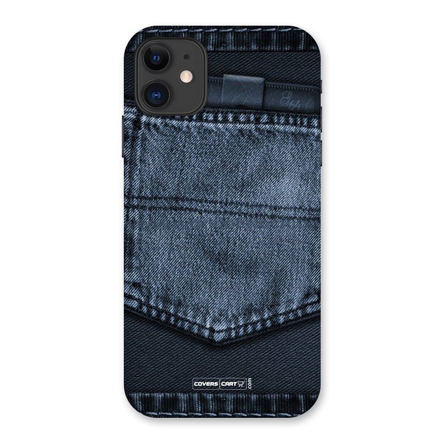 Blue Denim Back Case for iPhone 11