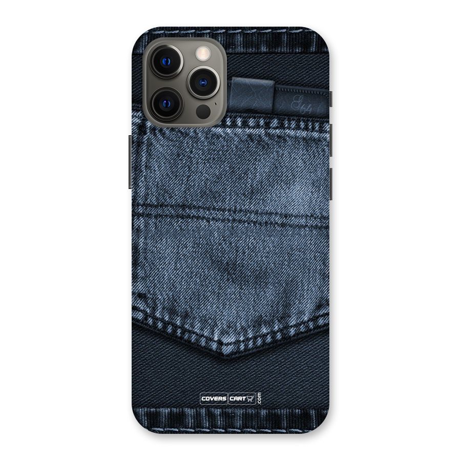 Blue Denim Back Case for iPhone 12 Pro Max
