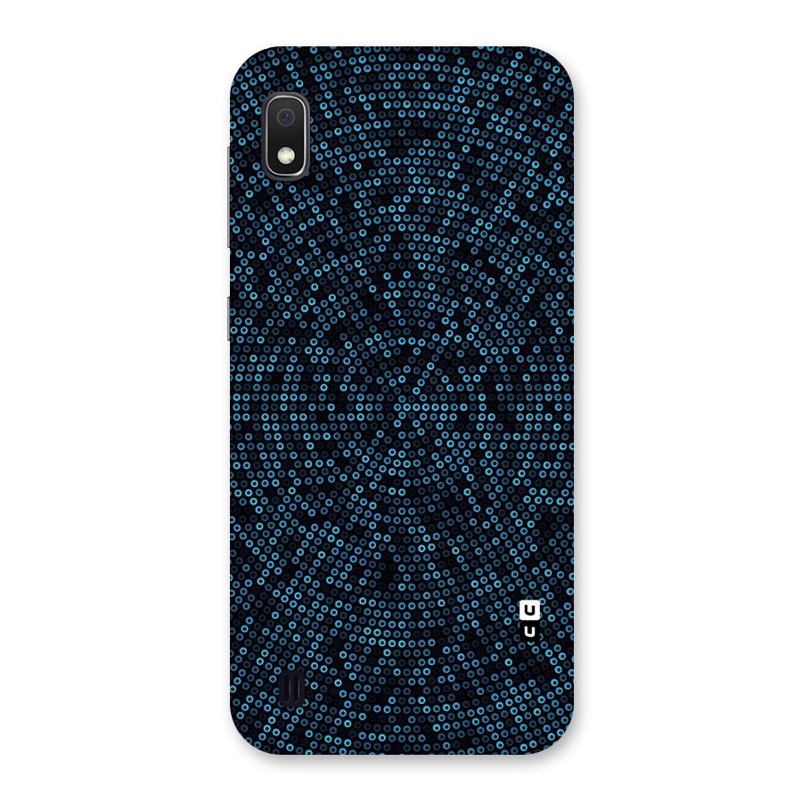 Blue Disco Lights Back Case for Galaxy A10