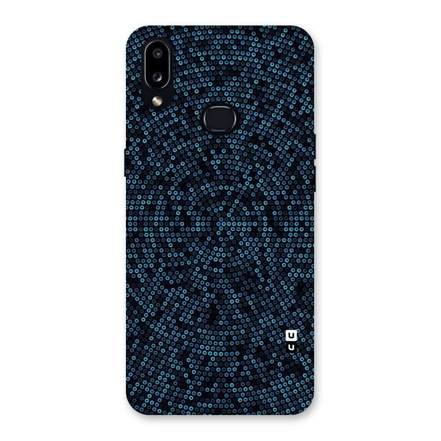 Blue Disco Lights Back Case for Galaxy A10s