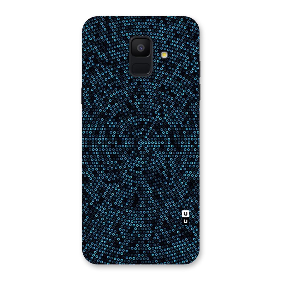 Blue Disco Lights Back Case for Galaxy A6 (2018)