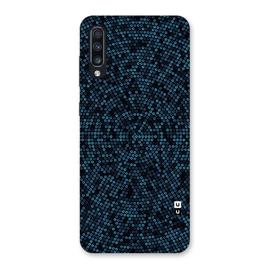 Blue Disco Lights Back Case for Galaxy A70s