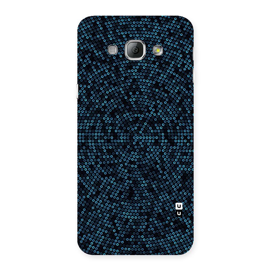 Blue Disco Lights Back Case for Galaxy A8