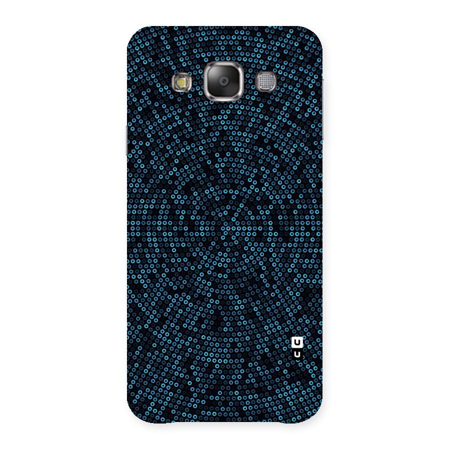 Blue Disco Lights Back Case for Galaxy E7