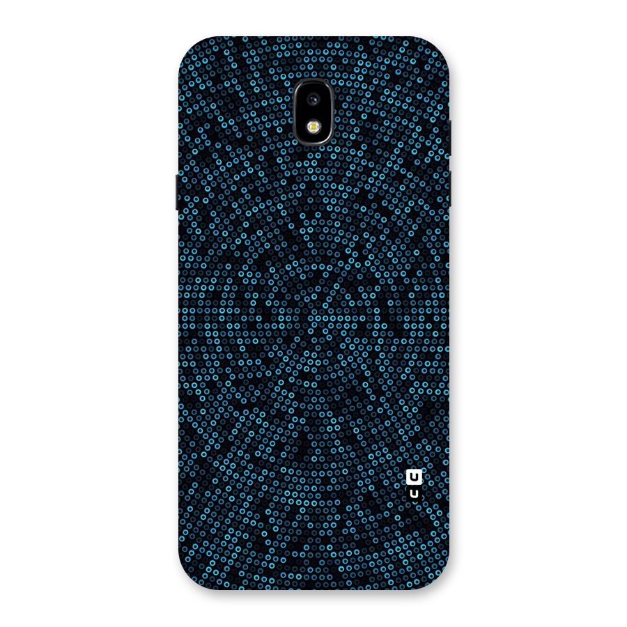 Blue Disco Lights Back Case for Galaxy J7 Pro