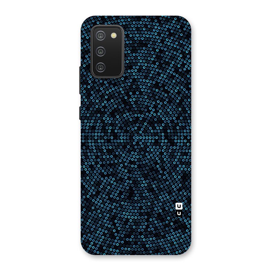 Blue Disco Lights Back Case for Galaxy M02s