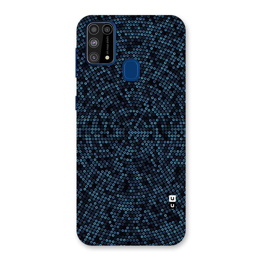 Blue Disco Lights Back Case for Galaxy M31
