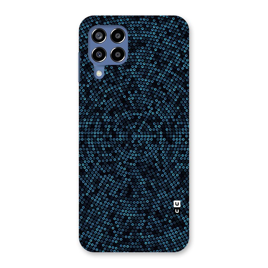 Blue Disco Lights Back Case for Galaxy M53 5G