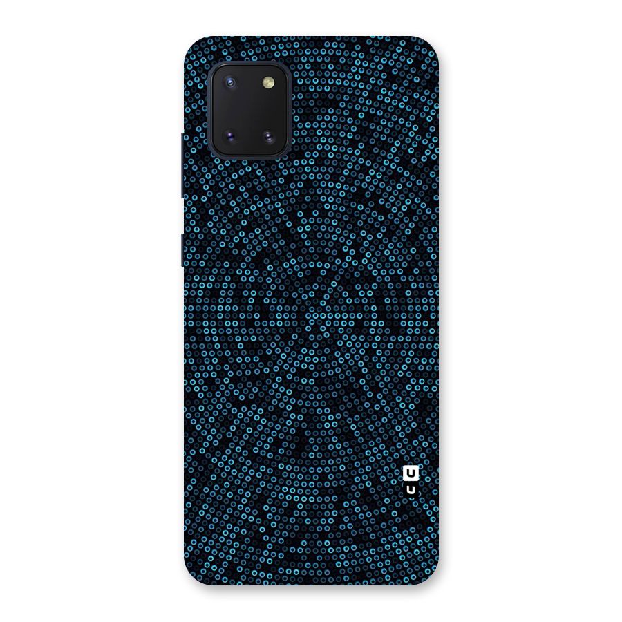 Blue Disco Lights Back Case for Galaxy Note 10 Lite