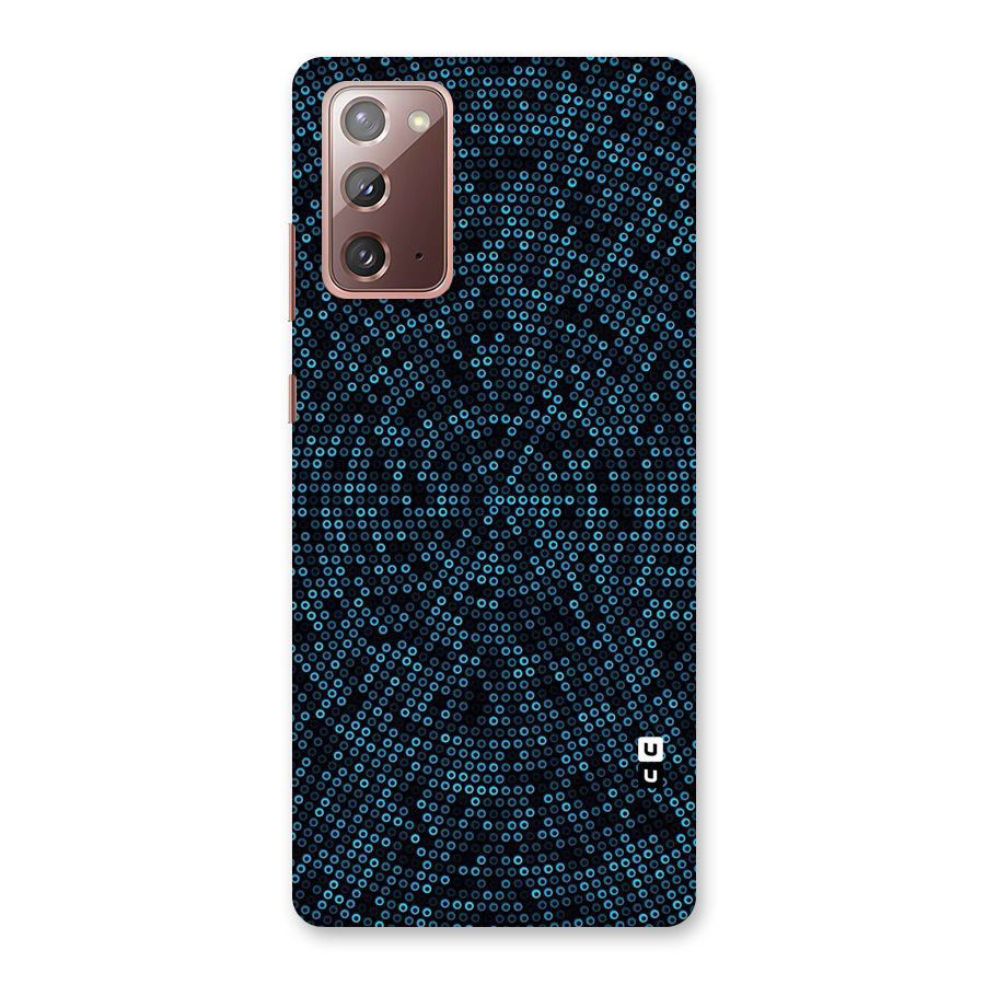 Blue Disco Lights Back Case for Galaxy Note 20