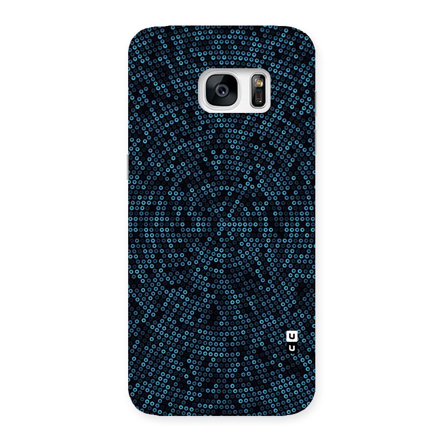 Blue Disco Lights Back Case for Galaxy S7 Edge