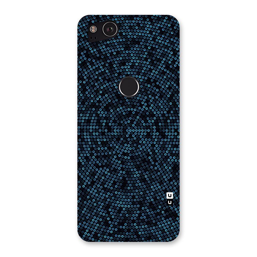 Blue Disco Lights Back Case for Google Pixel 2