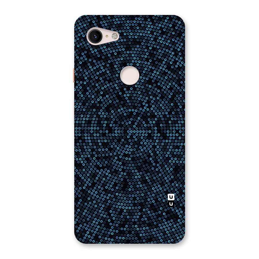 Blue Disco Lights Back Case for Google Pixel 3 XL