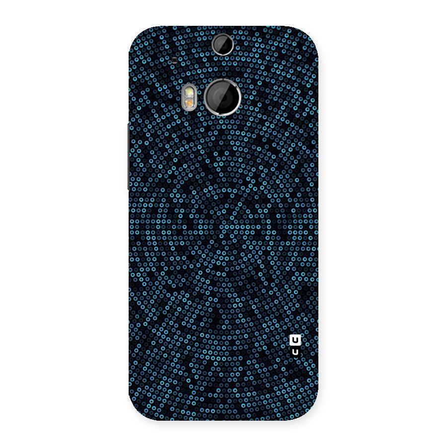 Blue Disco Lights Back Case for HTC One M8