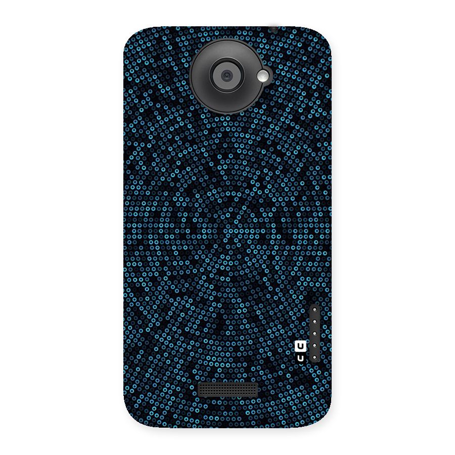 Blue Disco Lights Back Case for HTC One X