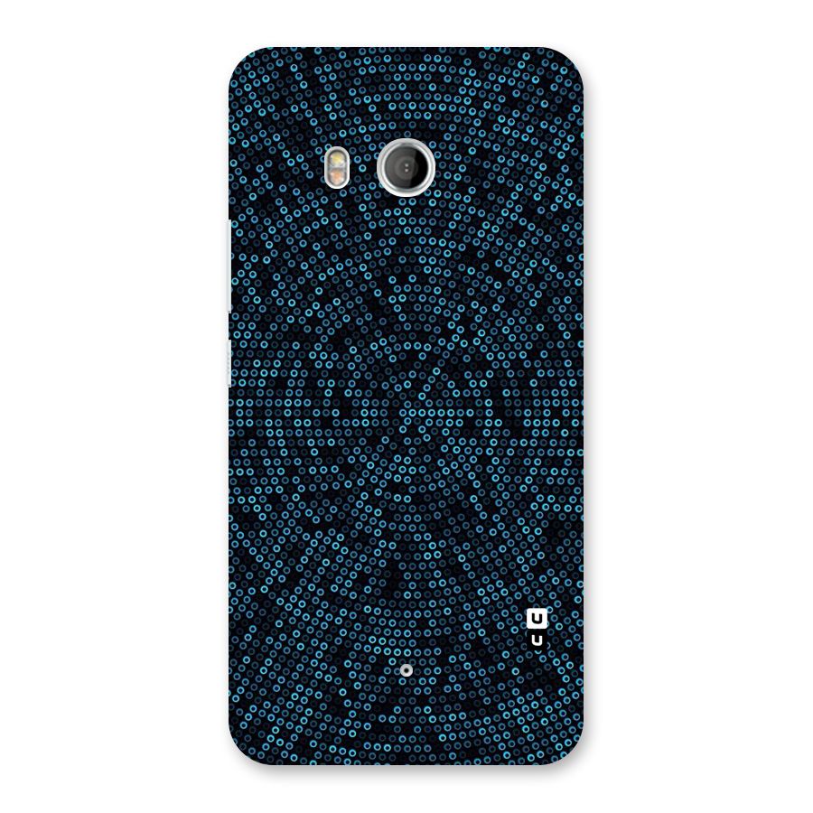 Blue Disco Lights Back Case for HTC U11