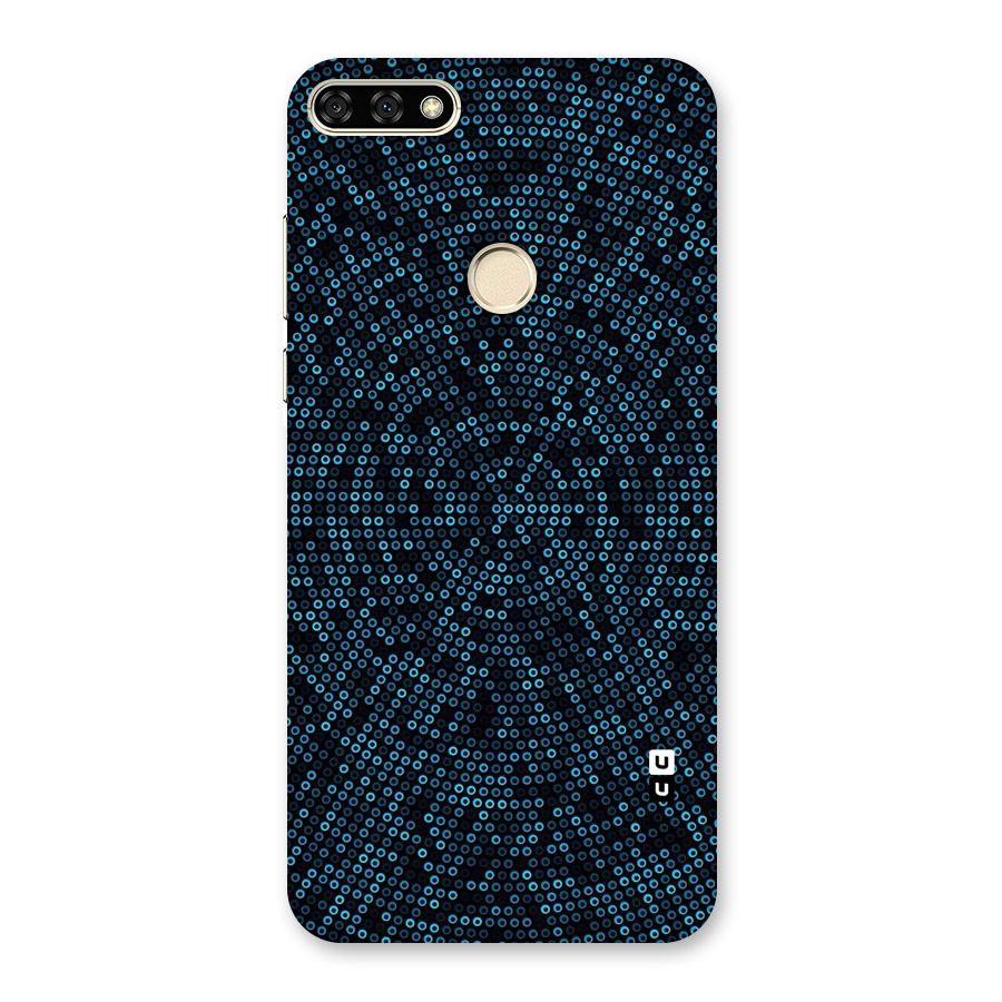 Blue Disco Lights Back Case for Honor 7A