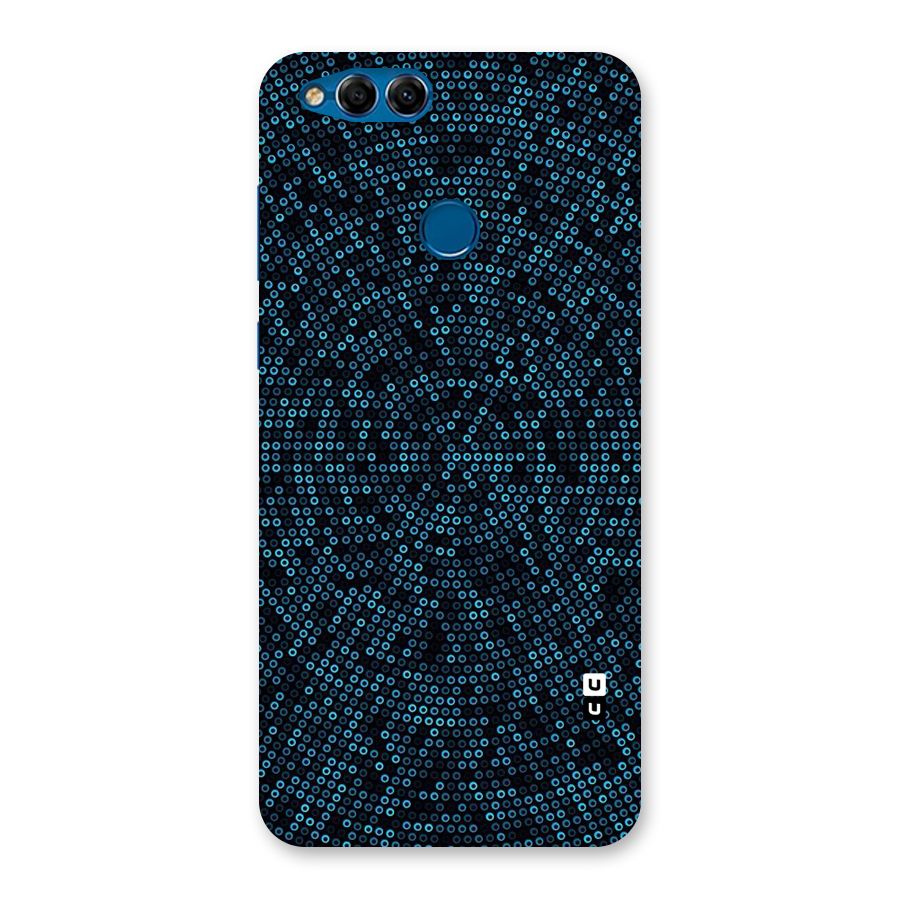 Blue Disco Lights Back Case for Honor 7X