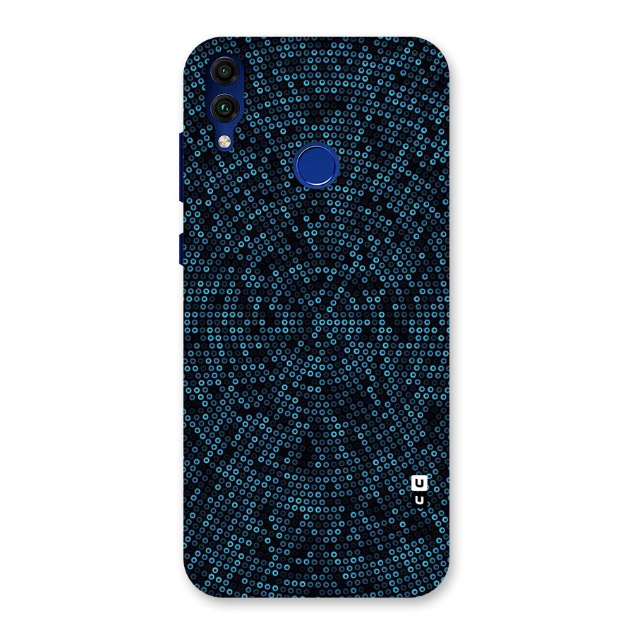 Blue Disco Lights Back Case for Honor 8C