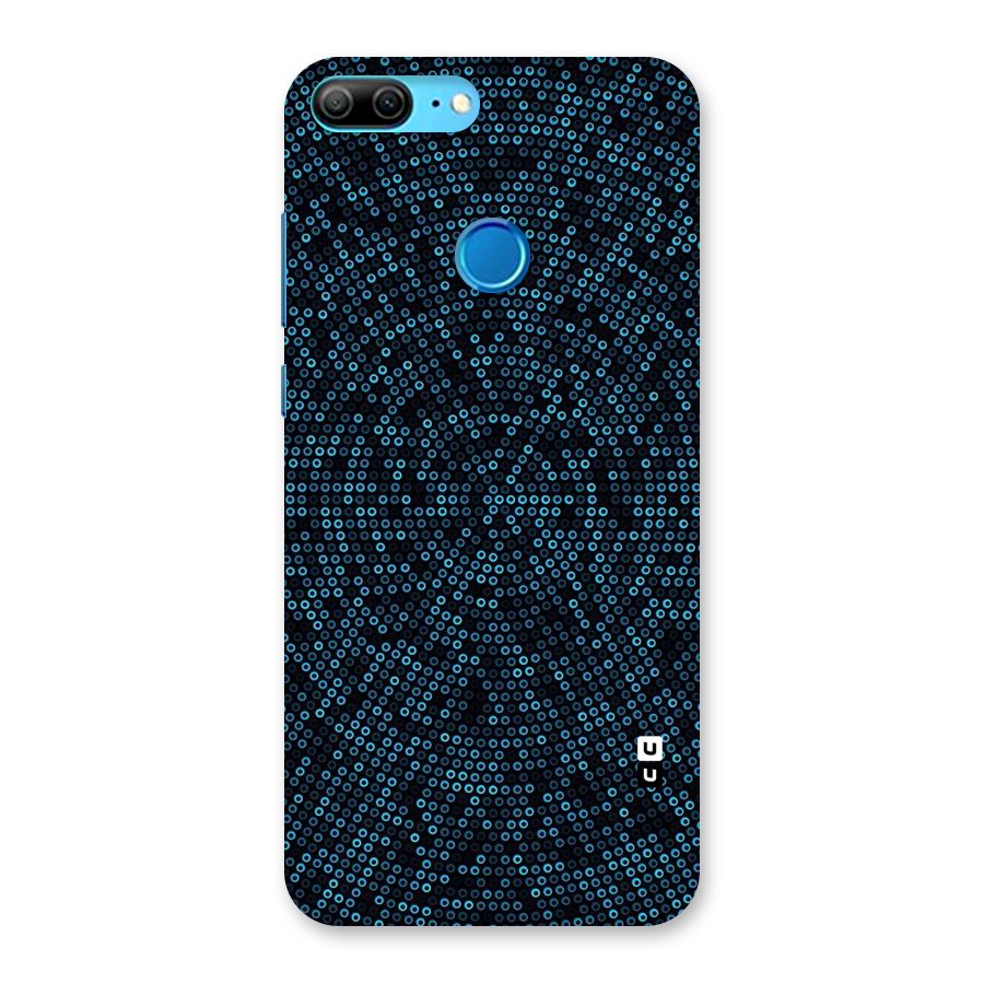 Blue Disco Lights Back Case for Honor 9 Lite