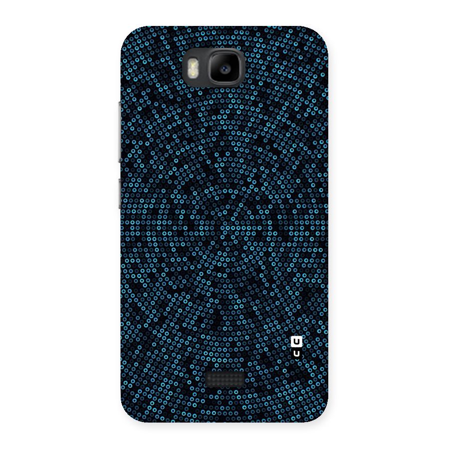 Blue Disco Lights Back Case for Honor Bee
